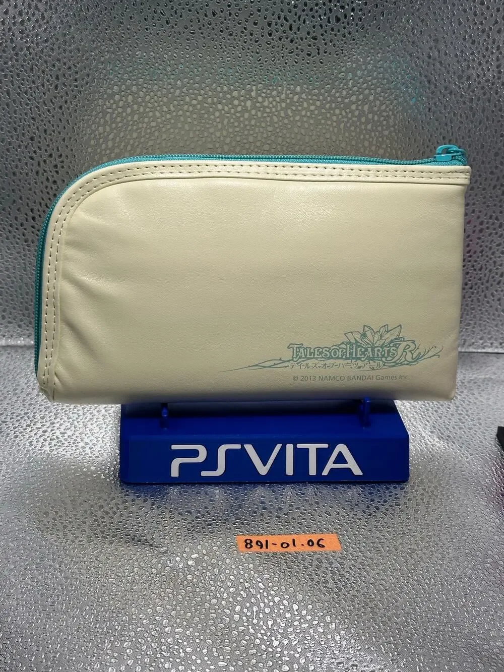 Tales of Hearts R PS Vita Carrying Case Pouch Official Bandai Namco White Japan